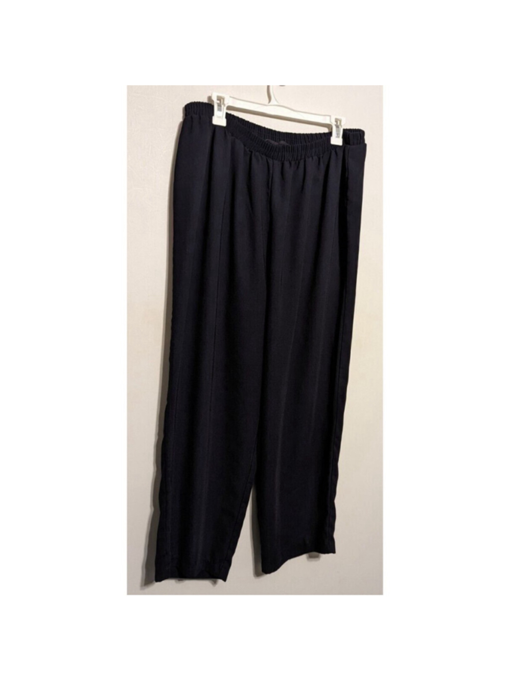 R&M Richards Black High Rise Pull On Dress Pants - Size 12